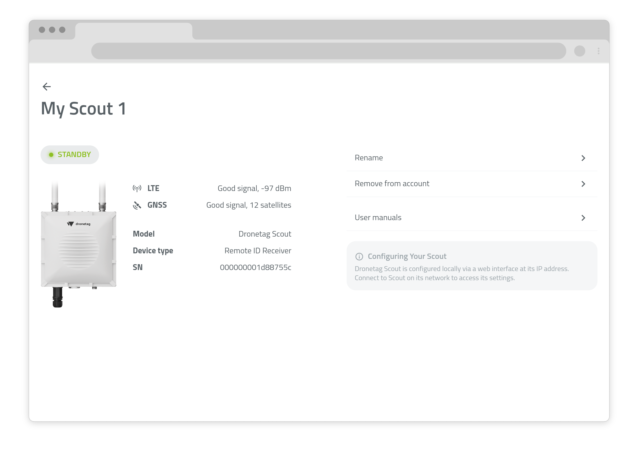 App Scout Device Detail