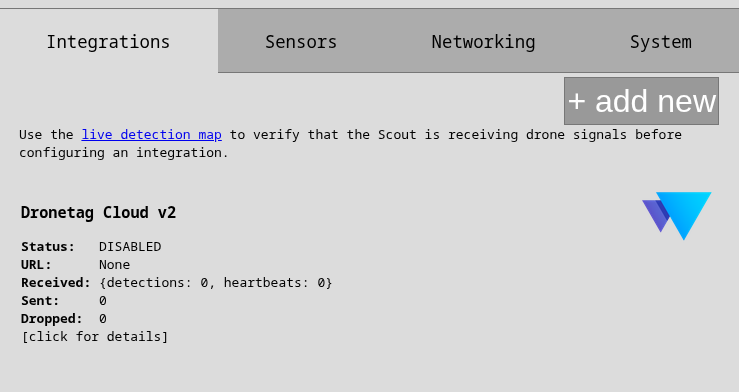 Scout Dronetag Forwarding